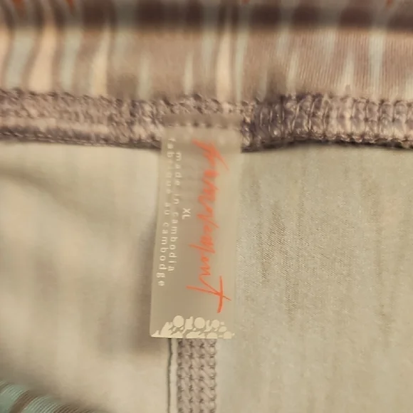 NWT Free People Movement Multicolor Skort - Picture 5 of 5